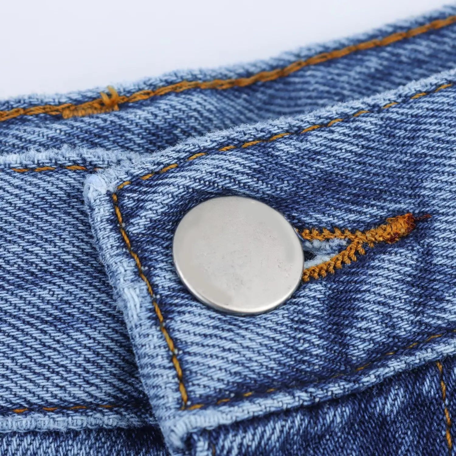 HH Women Summer New Fashion Thin Single-breasted Loose Folds Denim Shirt+High Waist Zipper Pocket Wide-leg Casual Pants Suit