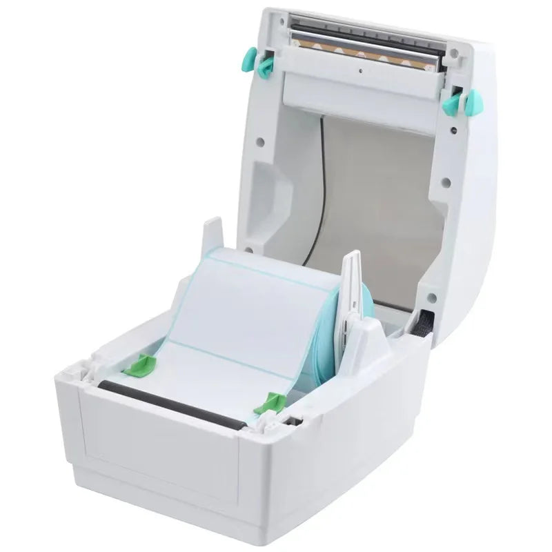 Xprinter XP-480B/DT427B 110mm Adhesive Address Stickers Direct Thermal Barcode Shipping Label Printer