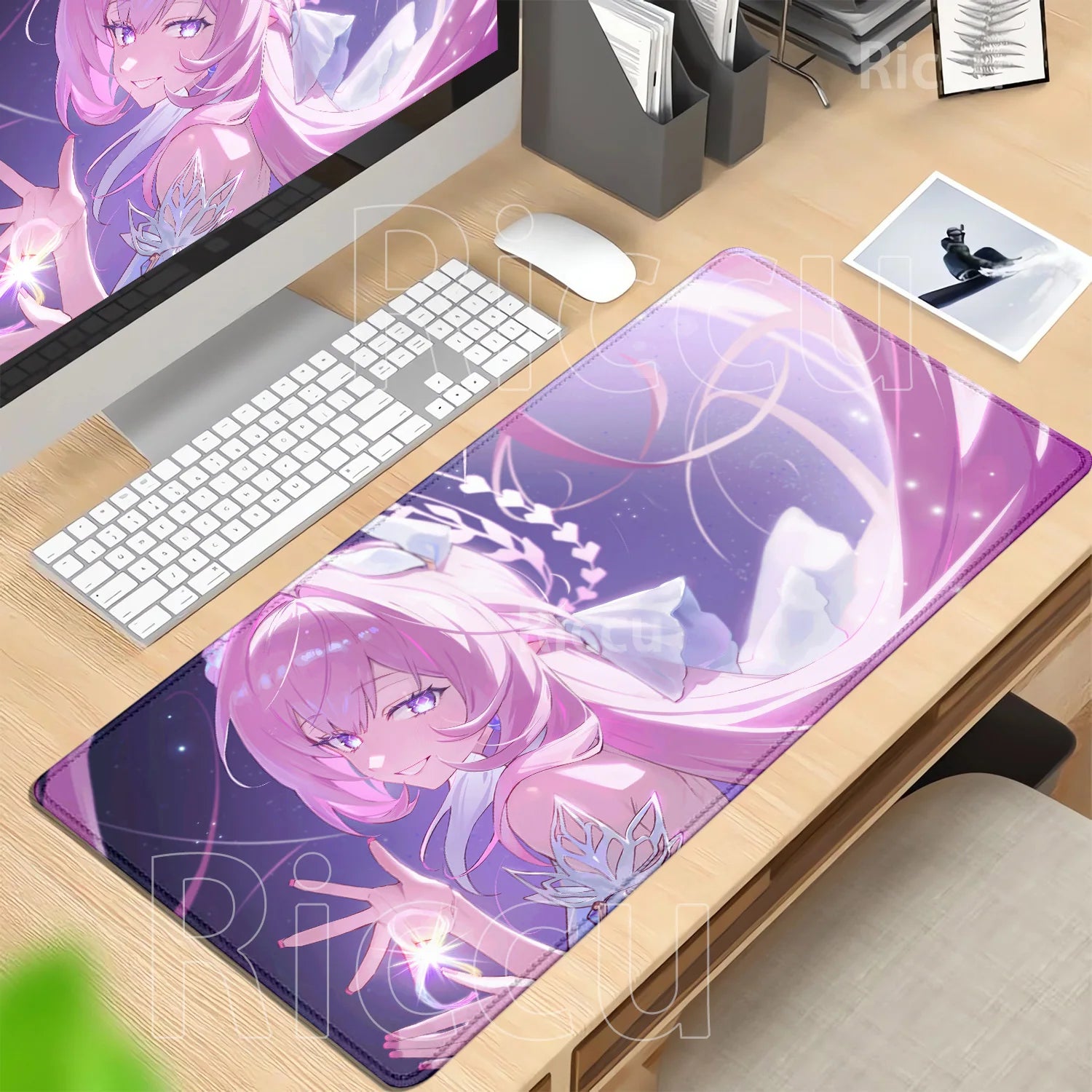 Mouse Pad Honkai Star Rail Cyrene HD printing Pretty Gaming Lock Edge Large Rubber Anime kawaii Mousepad Laptop offices Desk Mat