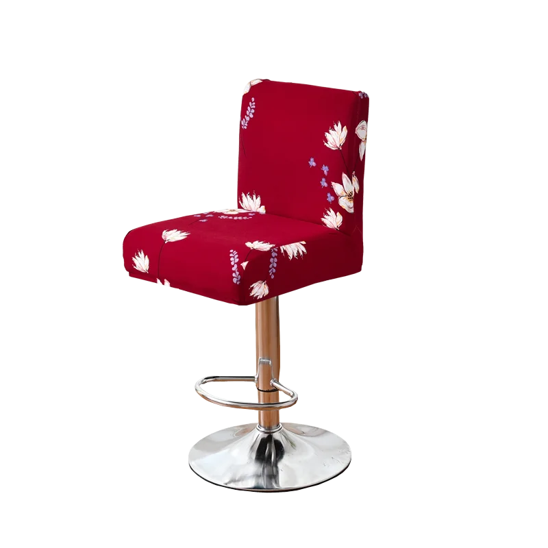bar chair Dining Room Chair Covers Stretch Spandex Fabric Chair Cover Parsons Chair Slipcover Chair Covers for Dining Room