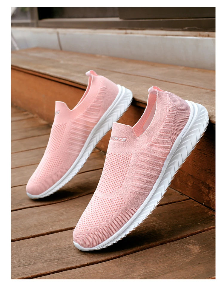 Men Vulcanize Shoes Mesh Men Shoes Lightweight Comfortable Men's Sneakers 2025 Autumn Fashion Slip on Flats Shoes Male Loafers