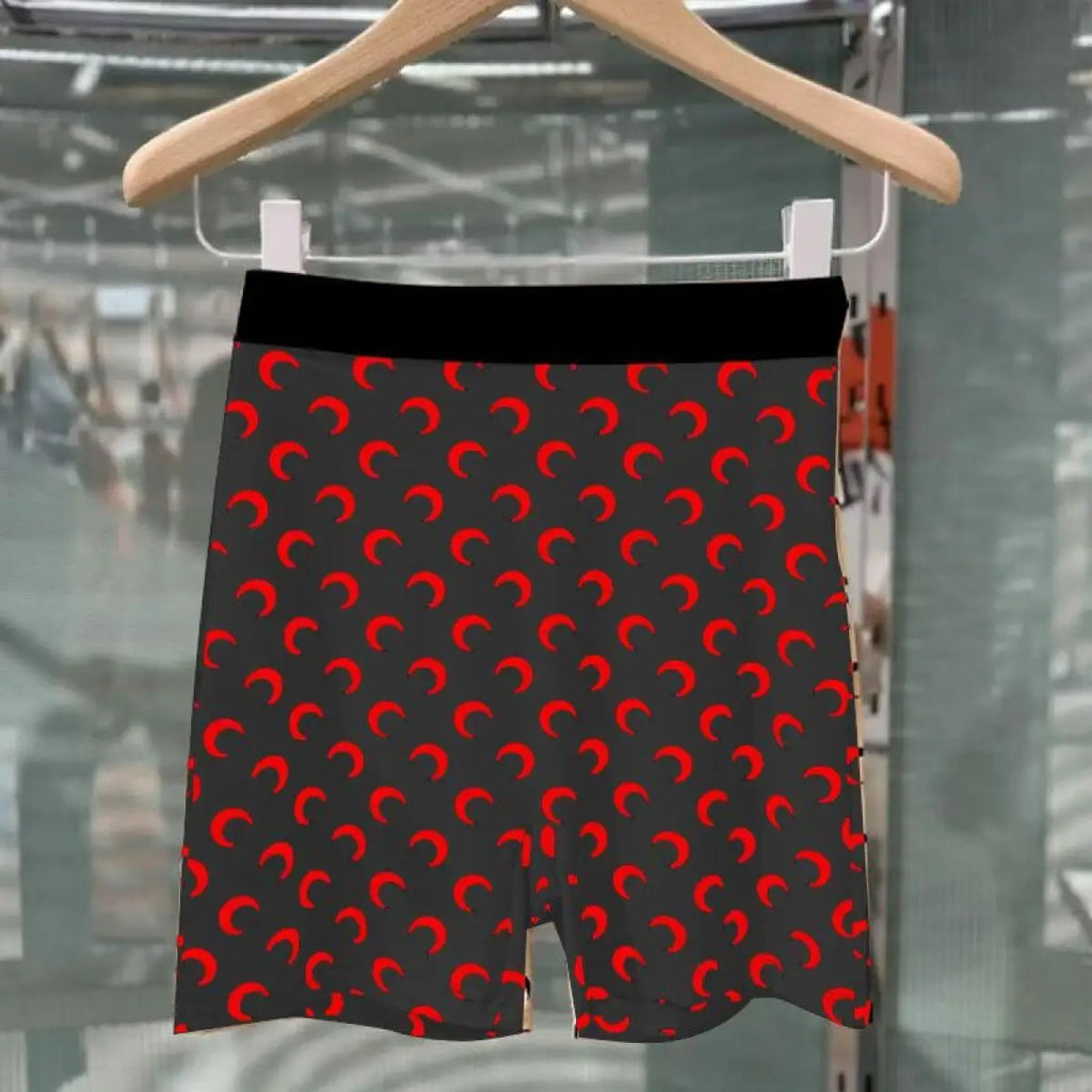 Summer Women Color Block Sports Shorts Ice Silk Moon Print High Street Casual Shorts Elastic Waist Slim Fit