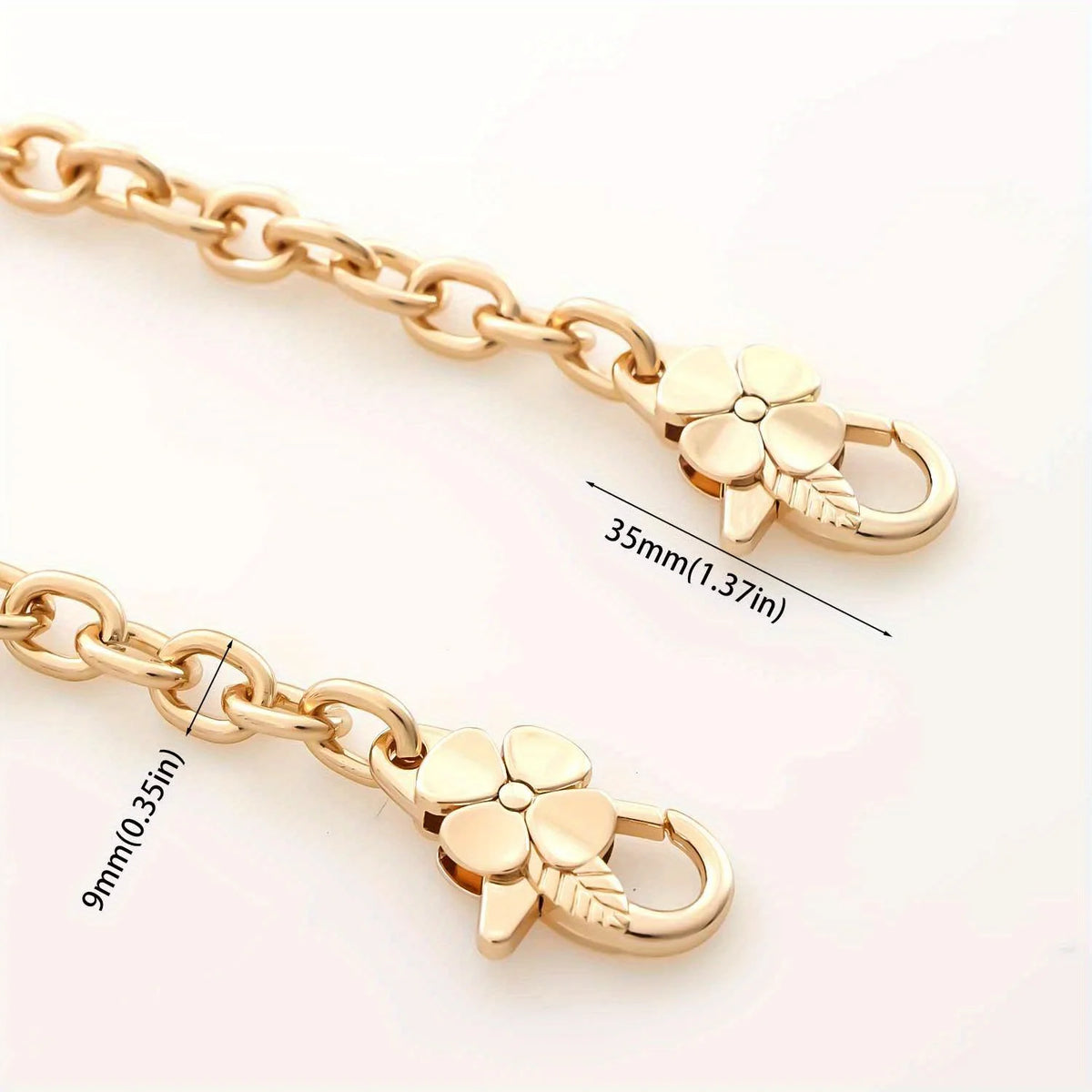 Purse Chain Strap Cross Body Chain Strap Replacement Chain for Handbag Shoulder Bag Purse