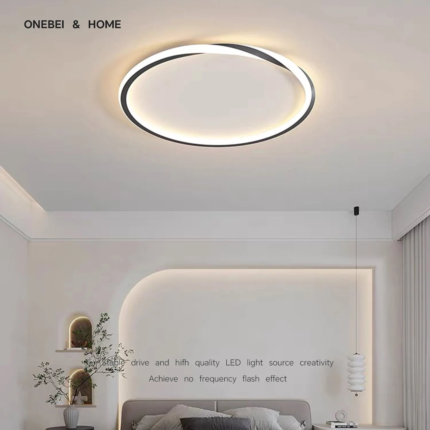 Modern LED Room Decoration Ring Ceiling Light Living Room Bedroom Dining Room Ceiling Lamp Indoor Lighting Decorative Lamps