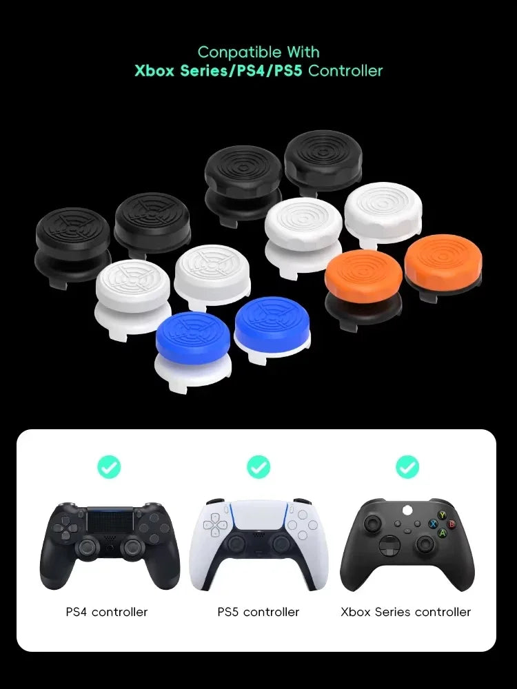 DATA FROG High-Rise Galaxy Thumb Grip Caps For PS4 Controller / For Xbox One Controller Analog Stick Joystick Cover FPS Gaming