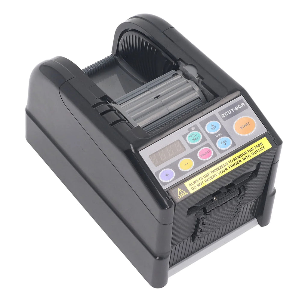 Automatic Tape Dispenser 999mm Cut Length Electric Ribbon Cutting Machine for 6‑60mm Wide Tapes Automatic Tape Dispenser