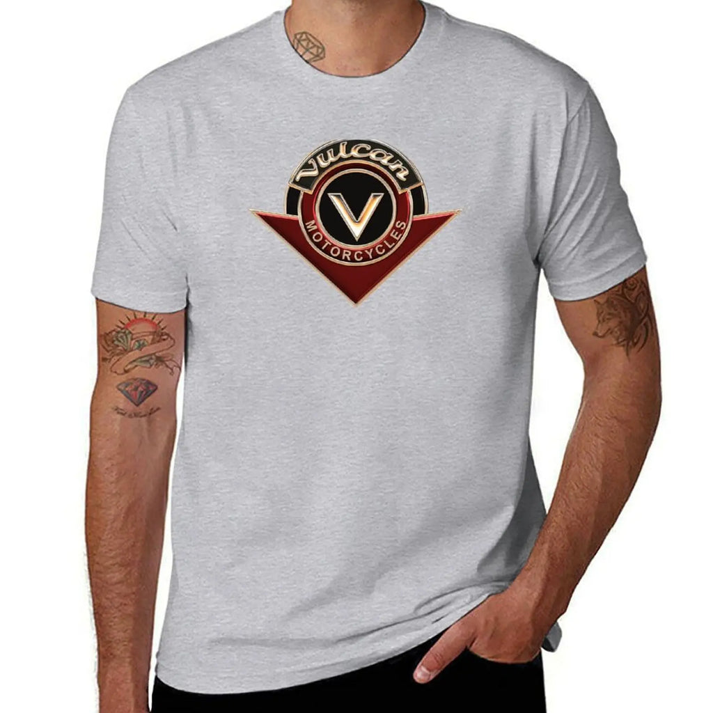 Vulcan VN Motorcycles Logo 2 Copper 3D T-Shirt customs quick-drying animal prinfor boys Blouse funny t shirts for men