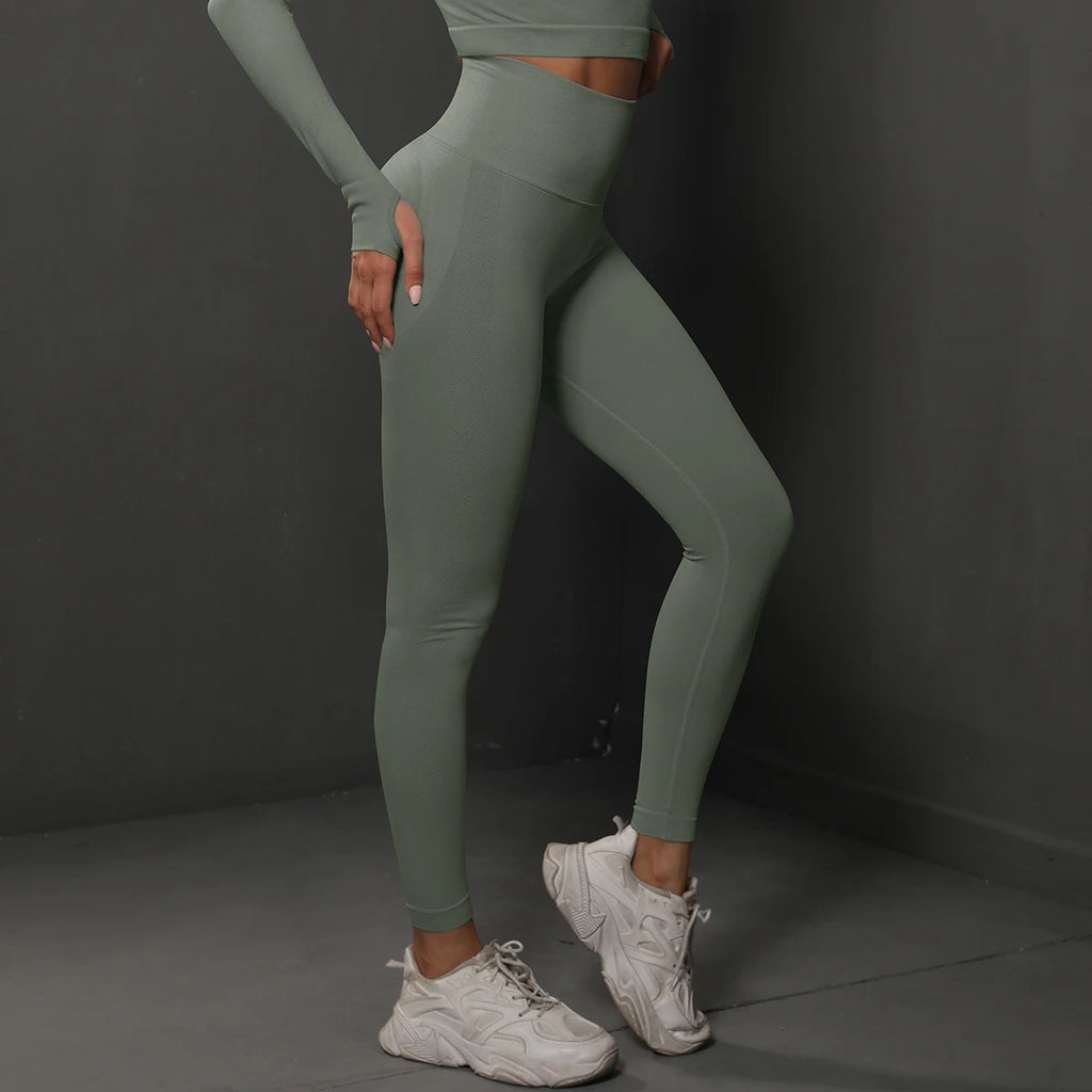 Women High Waist Fitness Leggings Athleisure Pants Slim Running Sportswear Sporting Pants Trousers Clothing Sexy Leggings