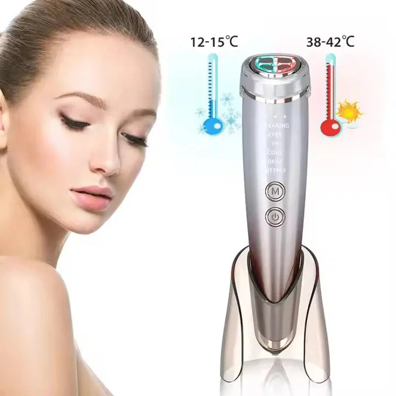 Home Beauty Instrument High Frequency Lifting Machine RF Face Massager Skin Care Tool for HIUFU Facial Lifting and Eye Tightenin