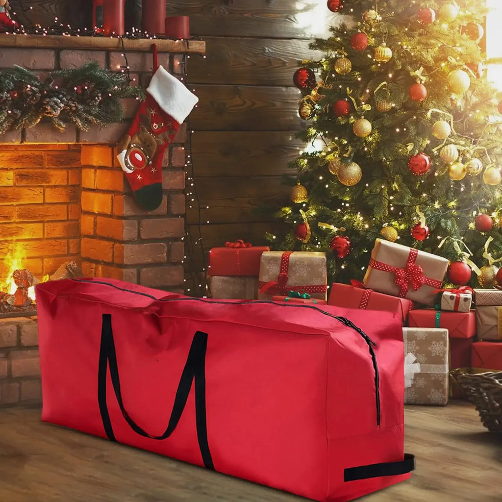 Christmas Tree Storage Organizer Bag Waterproof Christmas Xmax Decoration Storage Bag Household Dustproof Debris Storage Bag