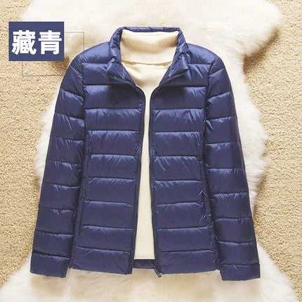Spring Autumn Women Jackets 2024 Winter Female White duck down Jacket Fashion Ultralight Women Parka Packable Casual Puffer Coat