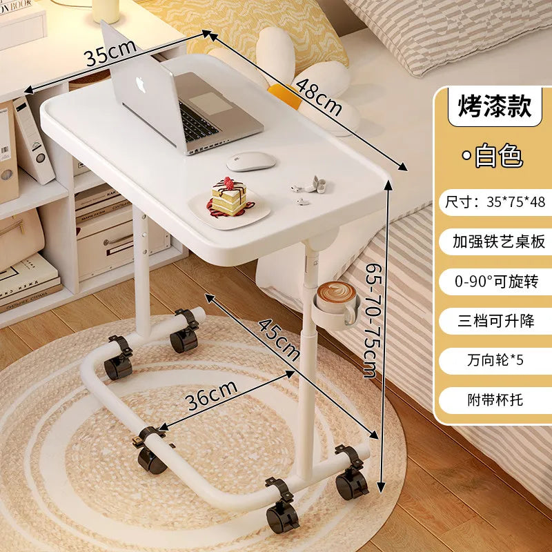 Mobile Modern Table Adjustable Workstations Side Small Coffee Table Apartment Occasional Mesa Centro Elevable Home Furniture