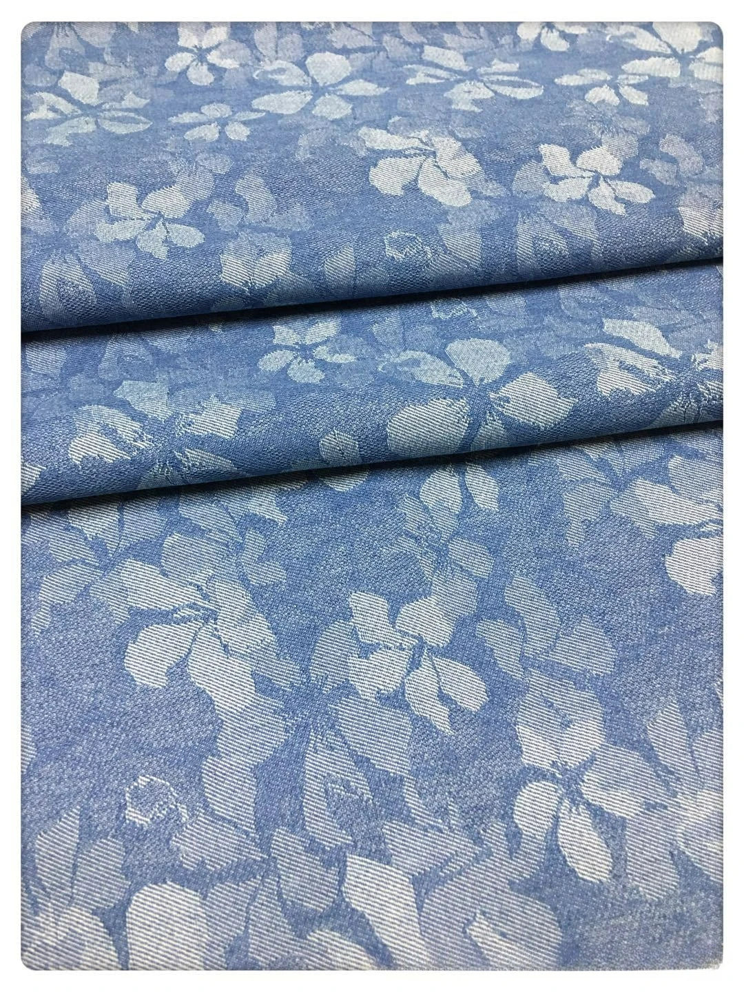 Elastic Jacquard Water Washed Denim Fabric High-end Skirts Outerwear Pants Clothing Diy Sewing Fabric