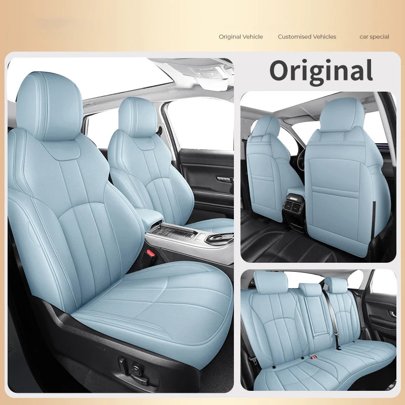 Custom Fit Car Seat Covers For Nissan Tiida March Leaf Kicks Rouge Versa Qashqai J11 Juke X Trail T32 Teana J32 Auto Accessories
