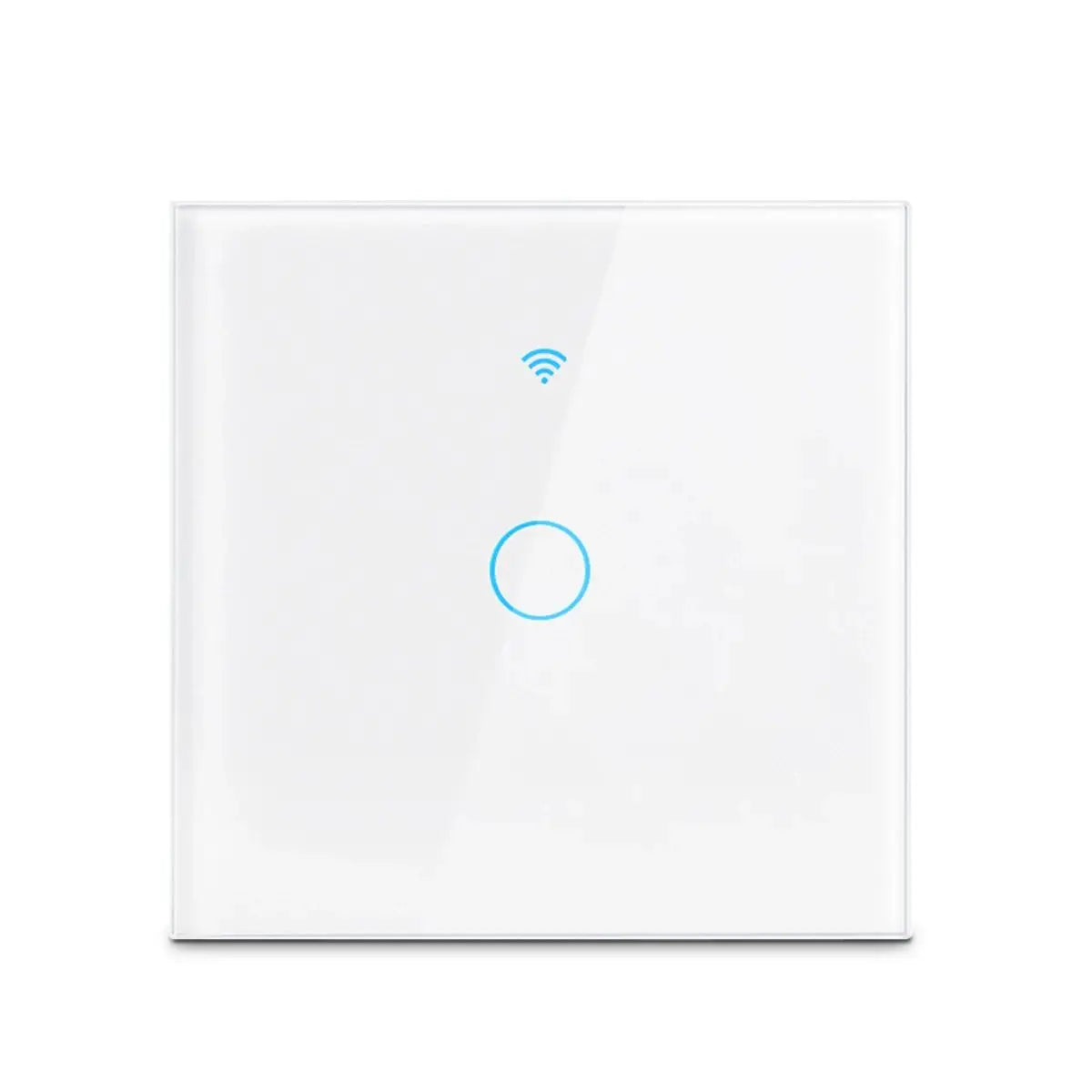 Wifi Smart Light Switch EU 1/2/3Gang Touch Light Switch No Neutral Wire Wall Light Switches Works with Tuya Smart Life App Alexa