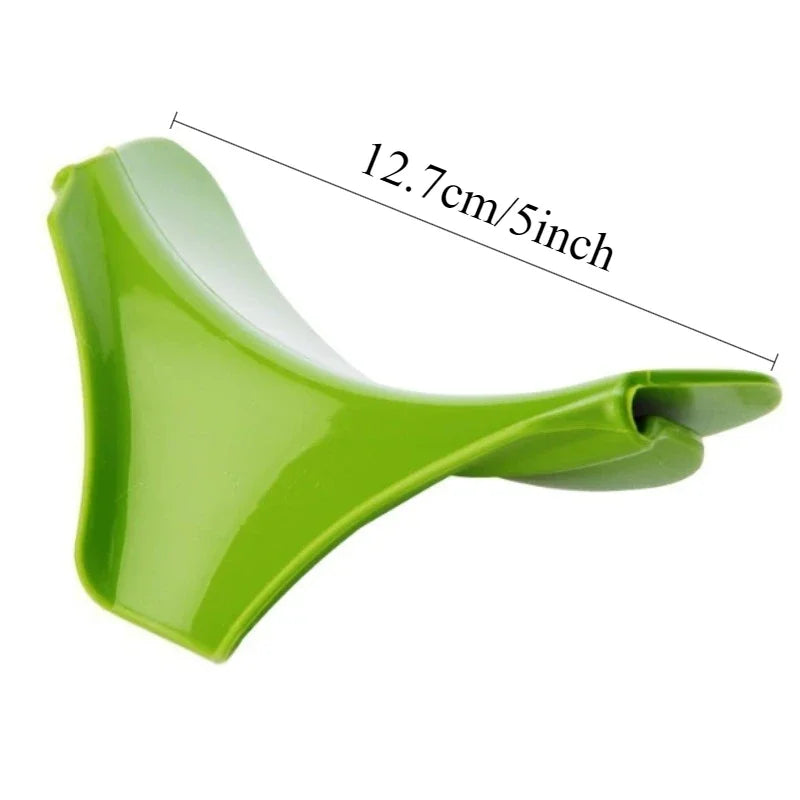 Kitchen Tools Designed to Prevent Spills, Including Pots with Round Openings, Edge Guards,  And Various Small Kitchen Gadgets