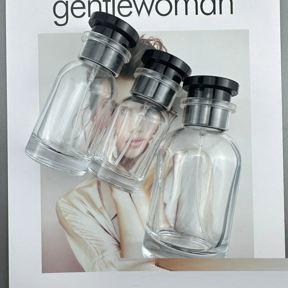 50ml 100ml Glass Bayonet Perfume Bottle Empty 30ml Refillabl Spray Bottle Portable Travel Cosmetic Fragrance Sample
