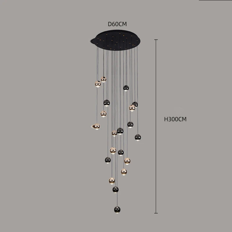 Modern Home Decor Led Lights Pendant Light Lamps  Chandeliers For Living Room Hanging Light Indoor Lighting