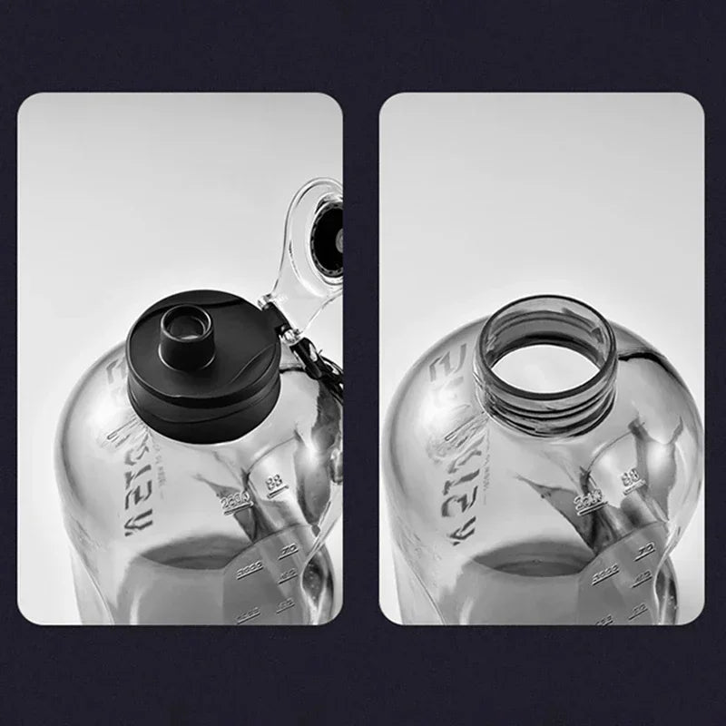 1.7L/2.7L Portable Large Capacity Water Bottle Sports Water Bottle Gym Cycling Cup For Fitness Camping Men Water Kettle