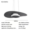 Modern Simple Black White LED creative chandelier Lighting,Suspension Home Decor Indoor Nordic Fixtures for Living Room Aisle