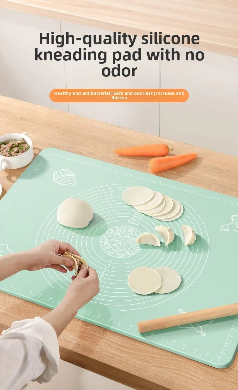 Silicone Baking Mat Pizza Dough Mat Pastry Kitchen Gadgets Cooking Tools Bakeware Kneading Accessories