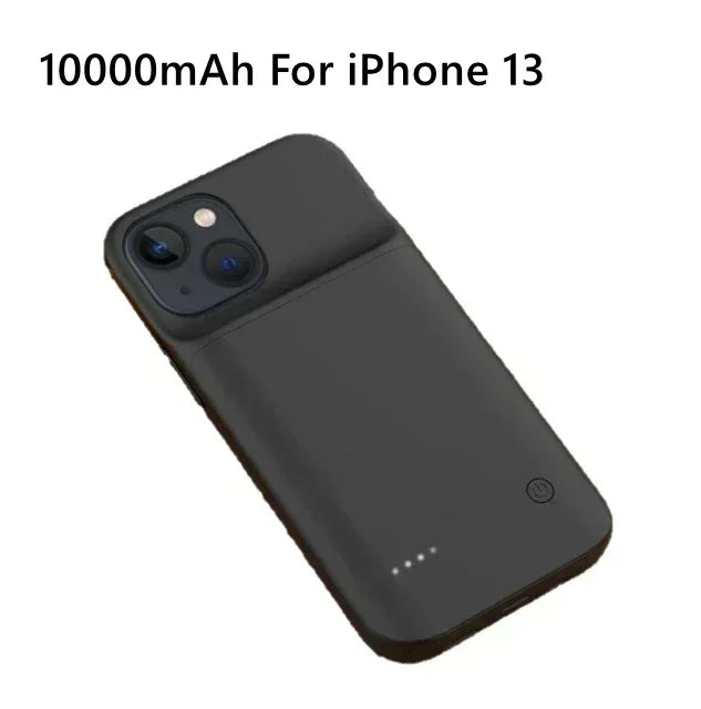 10000Mah  Battery Charger Case For iphone 14 Plus 15 Pro 12 Pro Max 11 Pro X XS XR XS Max 6 6S 7 8 Plus Battery Case Pow