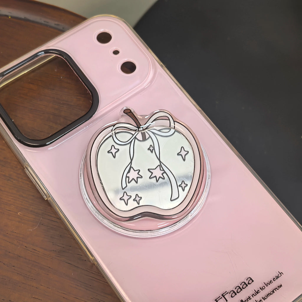 Korean Hello Kitty Makeup Mirror For MagSafe Magnetic Bracket Phone Grip Tok Griptok For iPhone 18 17 Accessories Bracket Ring