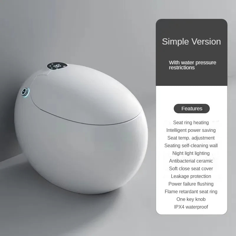 Innovative Smart Toilet with Stylish Advanced Seat Heating Function Unique User-Friendly Guaranteed Quality Floor Mounted Bowl