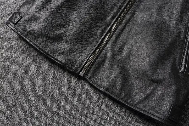 Men's Cycling Jacket Retro Casual Loose  Outdoor Cycling Hiking Camping Travel Home Workwear Men's Motorcycle Leather Jacket