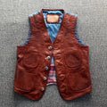 Men's All Season Genuine Leather Vest Sheepskin Sleeveless Jacket Fashion Casual Outerwear