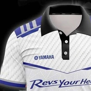 2026 Summer New YAMAHA Exclusive Racing Edition Polo Shirt MXGP Cycling Suit Off Road Cycling Short Sleeve Track Wear Work Shirt