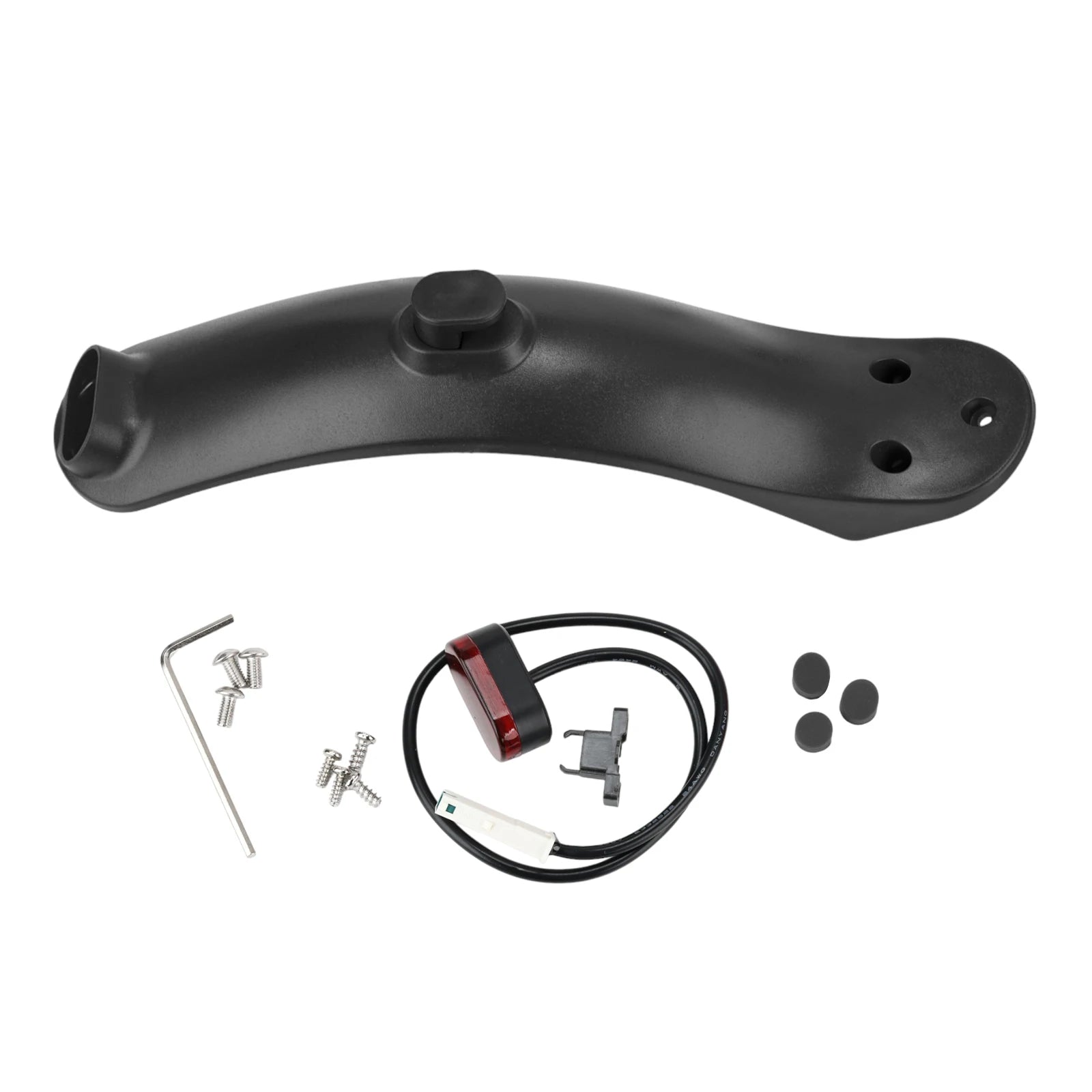 Short Ducktail Fender For Xiaomi M365 Pro 1S Electric Scooter Kickscooter Rear Mudguard Fender Parts