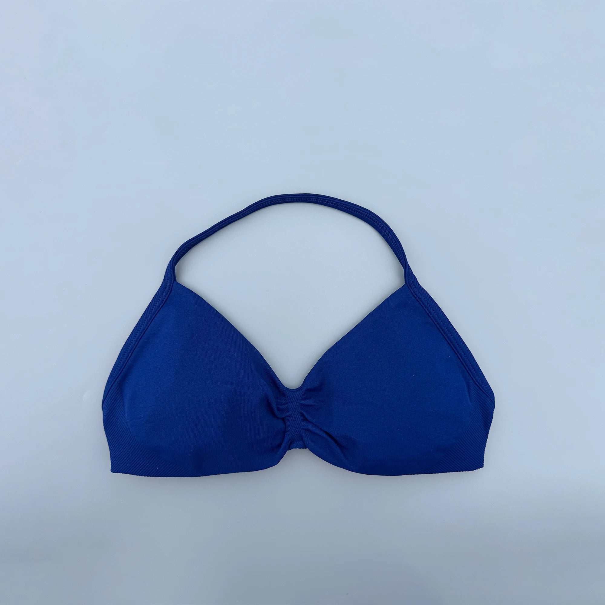 Sports Strappy Bra Yoga Underwear Women Gym Crop Top Running Exercise Backless Bra Support ActiveWear Fitness Workout Halter