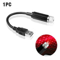 Car Romantic LED Starry Sky Night Light 5V USB Powered Galaxy Star Projector Lamp for Car Roof Room Ceiling Decor Plug and Play