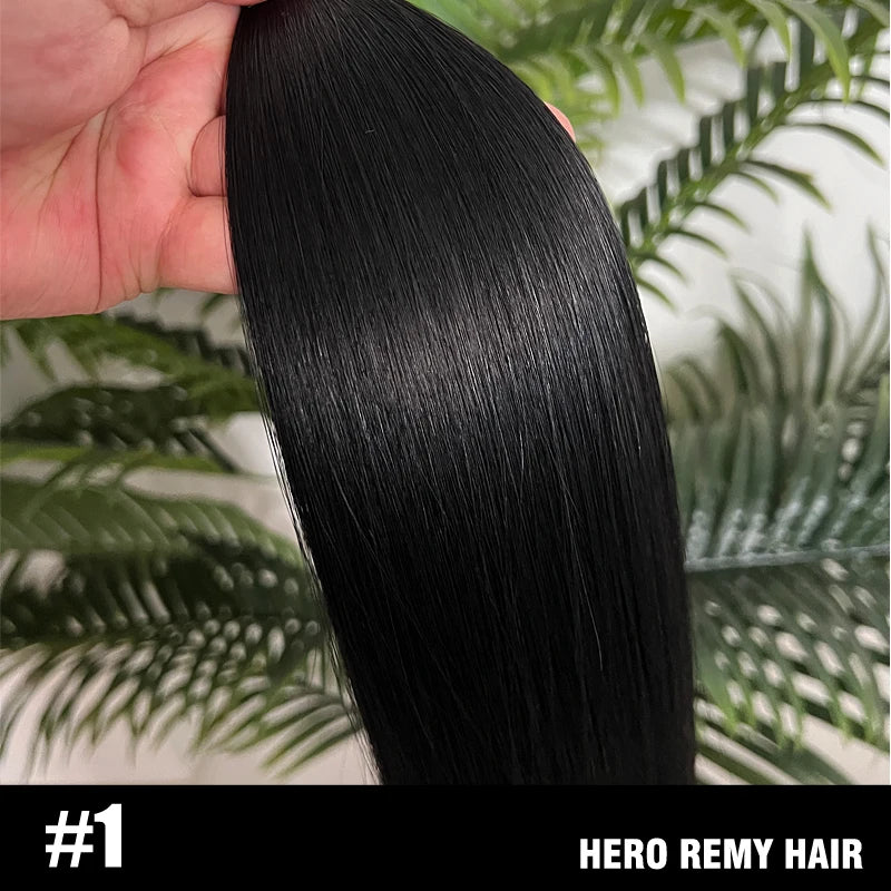 Flat K Tip Hair Extension 100% Remy Human Hair Keratin Fusion Pre Bonded Natural Straight Real Hair Salon Quality 16-22" 1g/s