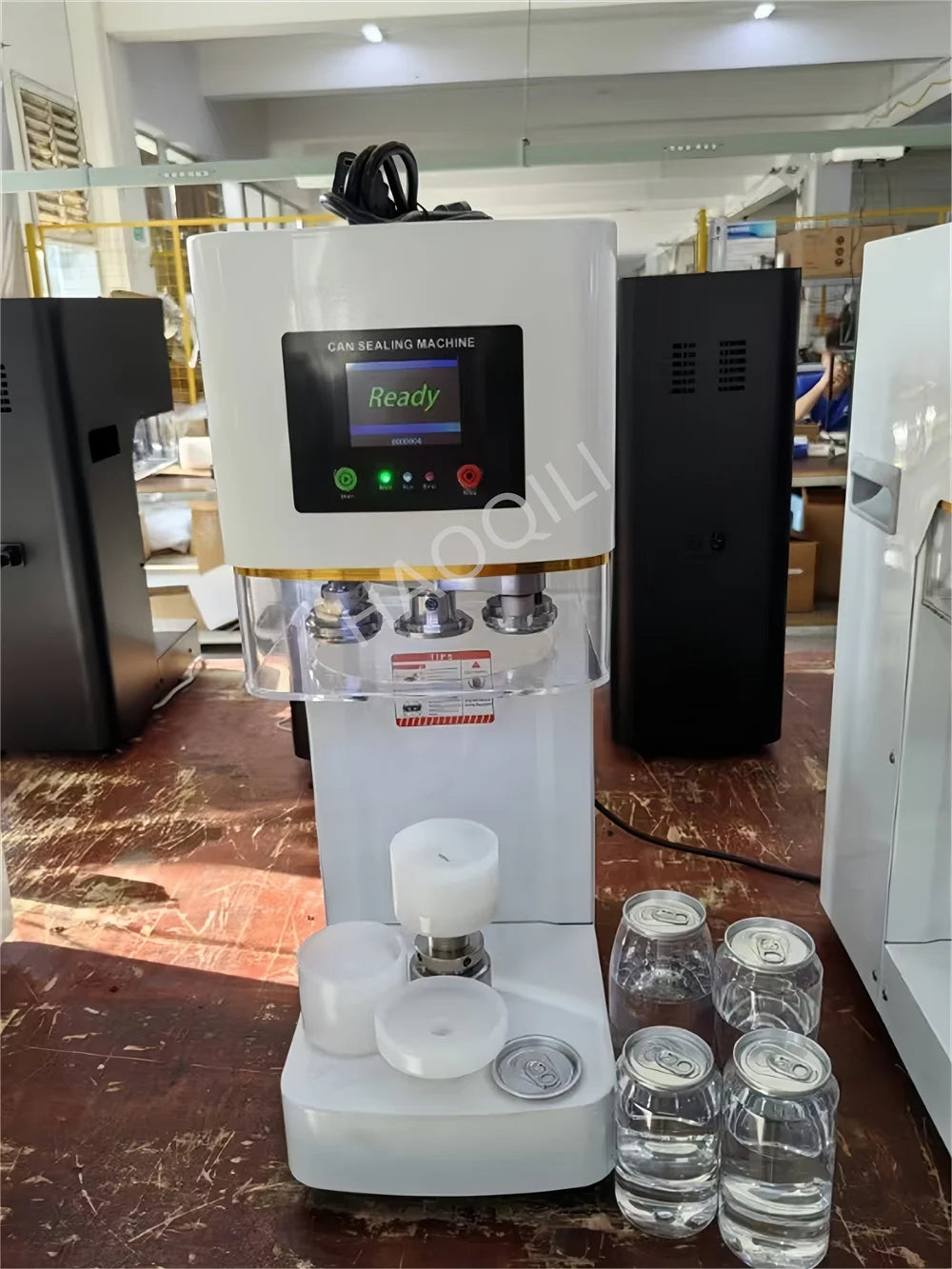 Fully Automatic Can Sealing Machine Commercial Plastic Can Capping  Aluminum Cap Milk Tea Shop Cup  Sealing Machine