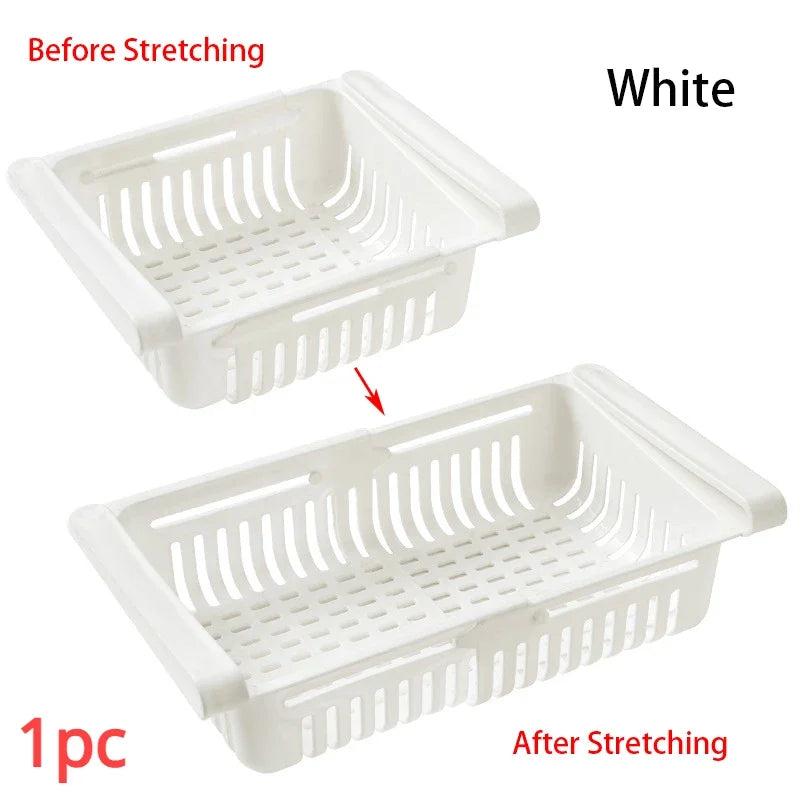 Fridge Organizer Storage Drawer Plastic Storage Box Container Shelf Fruit Egg Food Storage Box Kitchen Accessories Organizer Box
