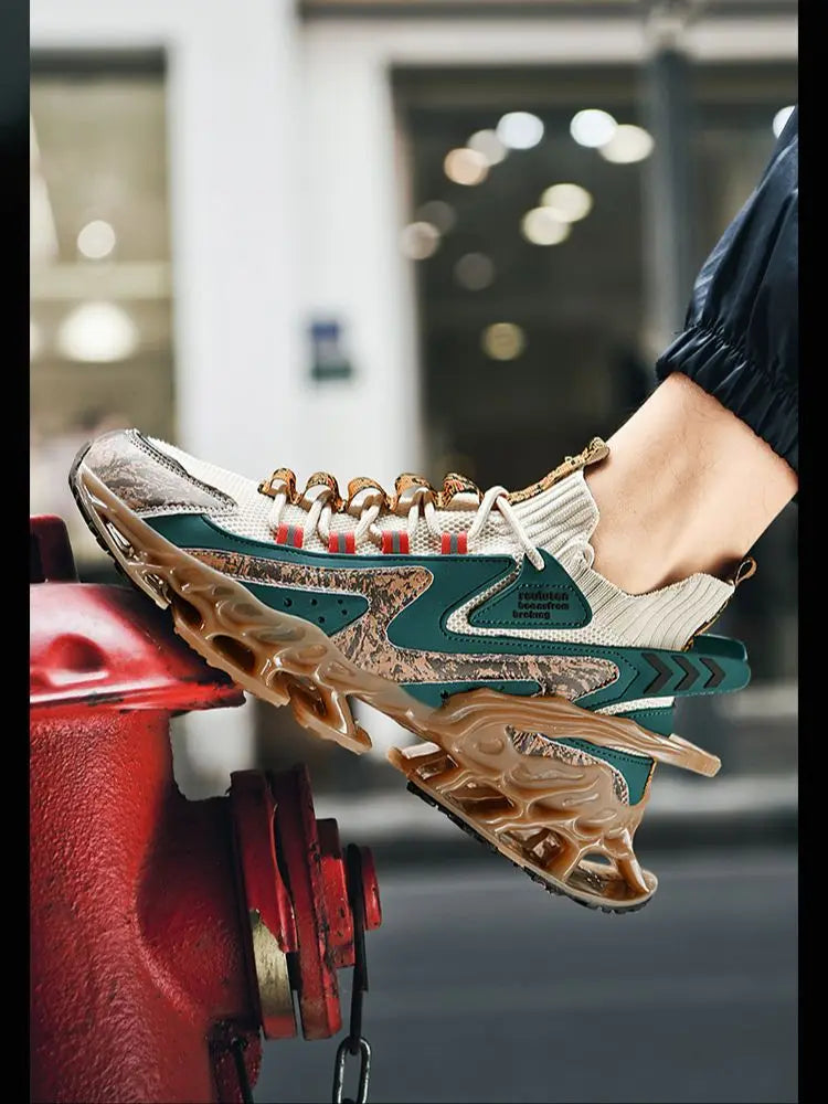 Casual Men's Sneakers Breathable Luxury Trainer Race Shoes Fashion Running Tenis for Men And Women