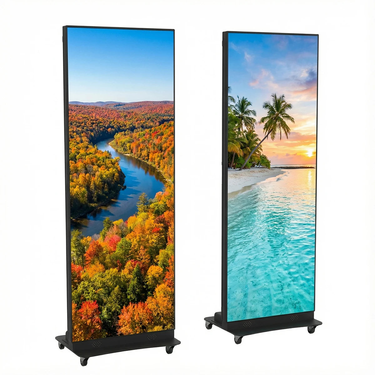 Indoor Flexible LED Display Screen Competitive Price Solutions LED Roller Shutter Screen for Outdoor Advertising Applications