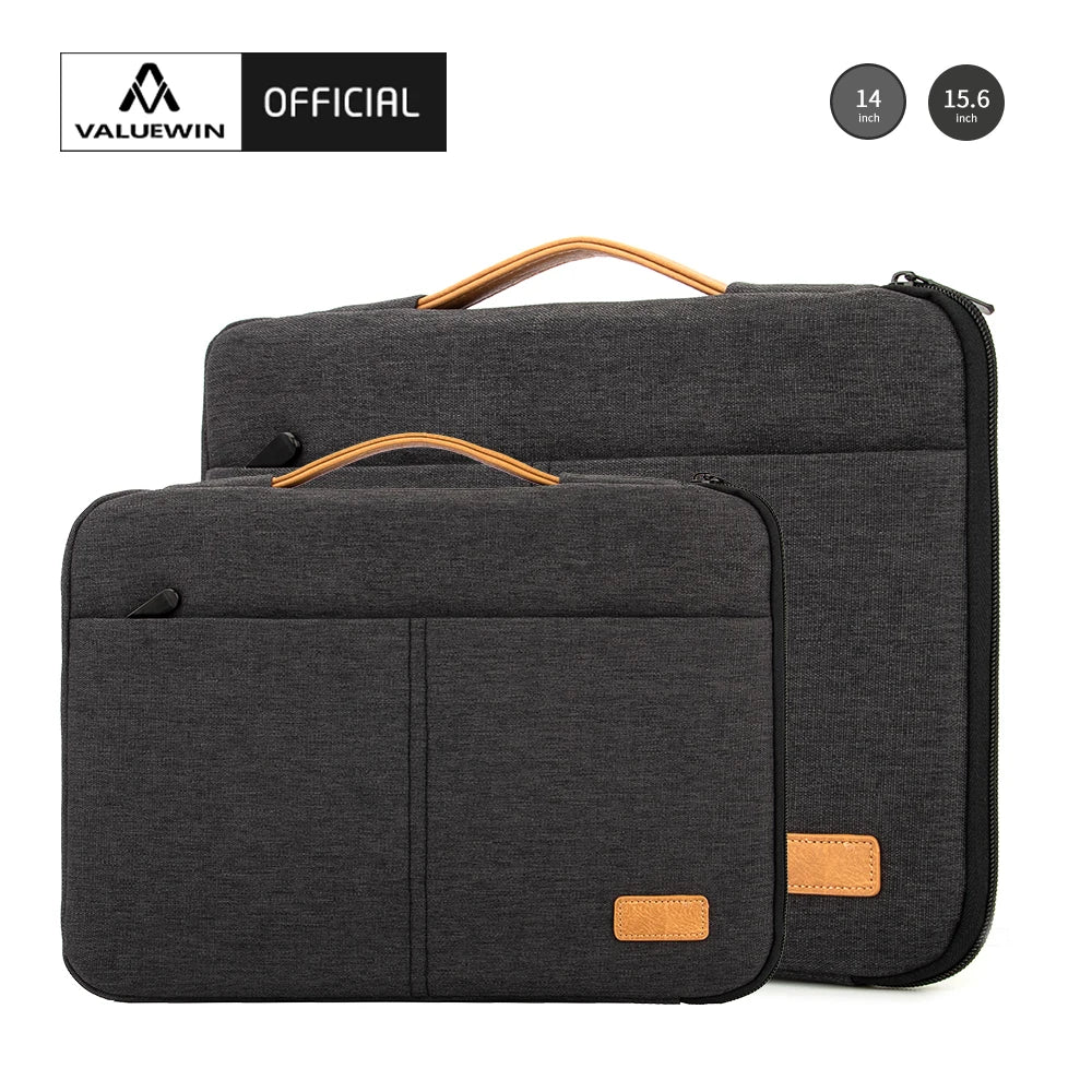 Laptop Sleeve Bag 14 15.6 Inch Notebook Pouch For Macbook HP Dell Acer Shockproof Computer Briefcase Travel Business Men Case