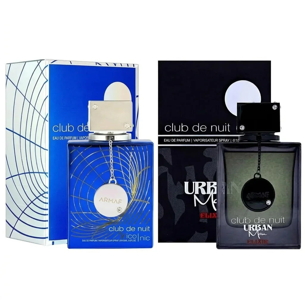 Club de Nuit Intense Urban Man Elixir Iconic Sillage Untold Eau de Parfum Spray Men Perfume Long Lasting Fragrance