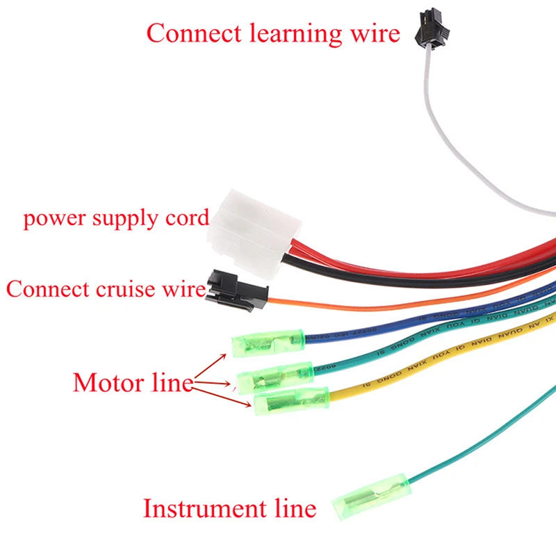 Electric Bicycle Accessories 36V/48V Bike 350W Brushless DC Motor Controller For E-bike Scooter