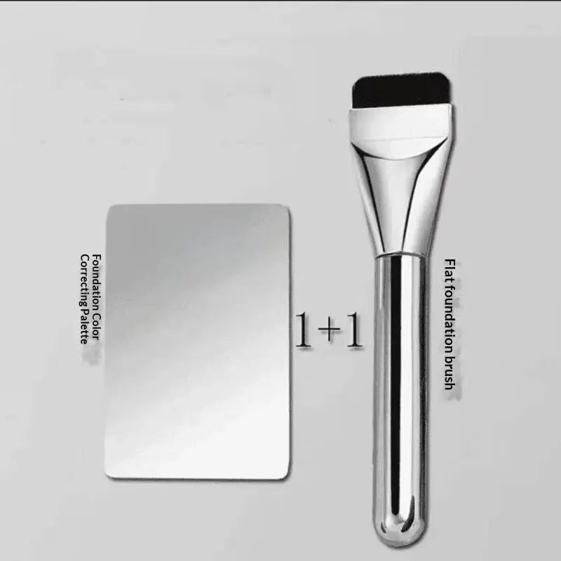 Makeup Palette For Foundation Application Lipstick Eye Shadow Mixer Palette Cosmetic Brushes With Spatula Beauty Tools Nail Art