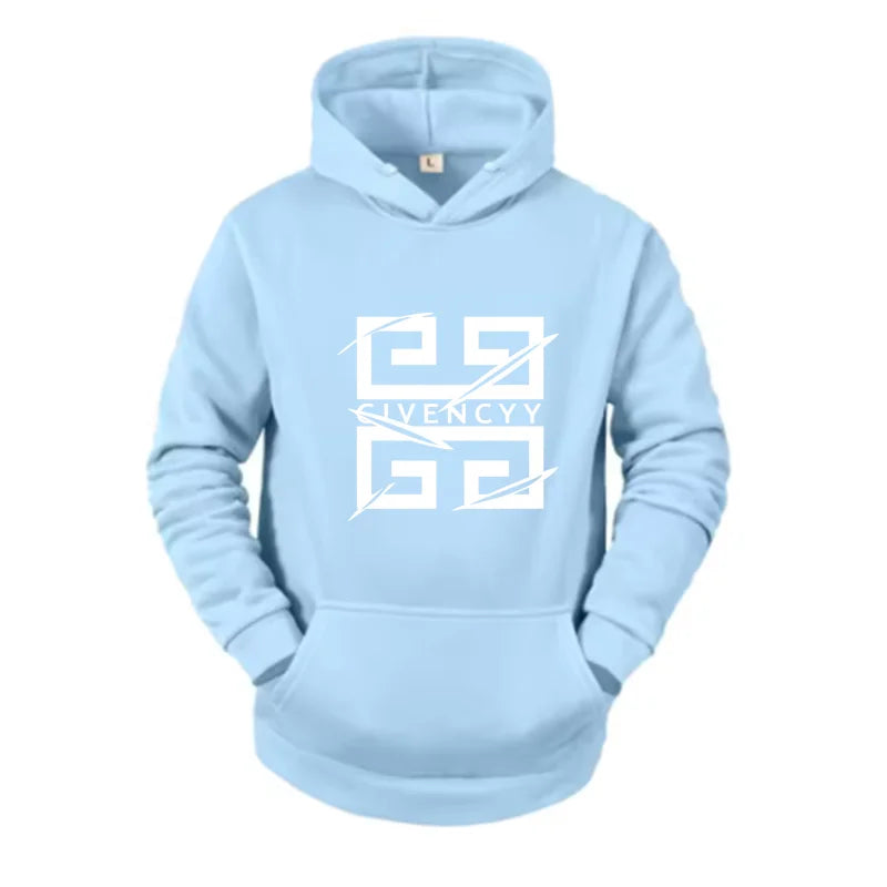Autumn/Winter Men's 2025 Fashion Fun Pattern Printed Harajuku y2k Hoodie Casual Street Women's Fashion Street Outdoor Hoodie