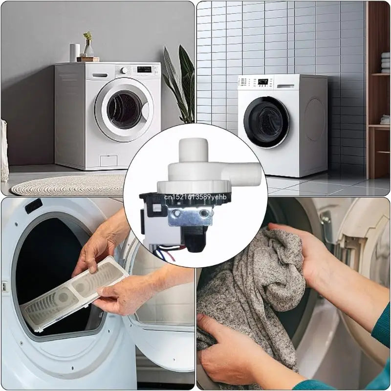 Water Drain Pump Washer Washing Machine Drain Pump Drum Washing Machine Drain Pump Drainage Pump Motor Washing Machine