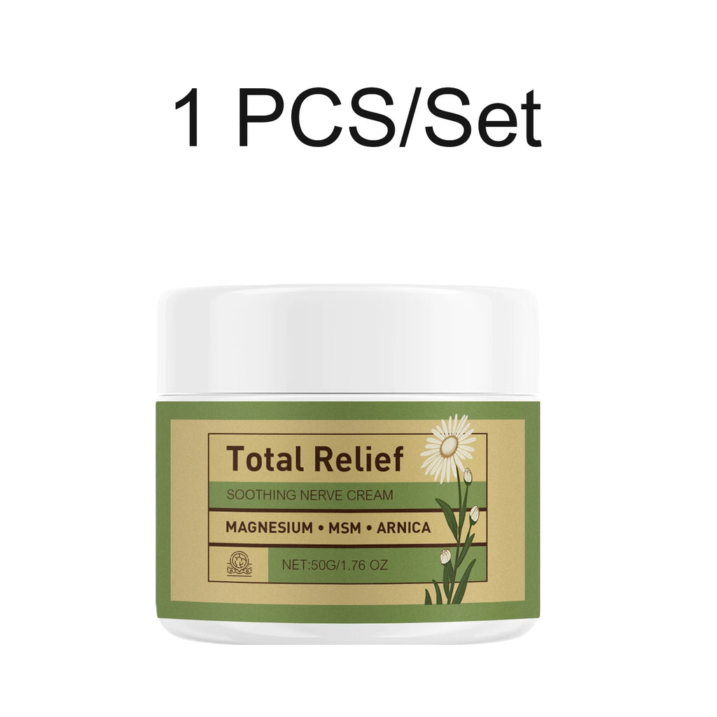 Magnesium Body Care Cream Deep Moisturizing Non Greasy Fast Absorbing Soothing Daily Skin Nourishing  Soothing Cream 50g