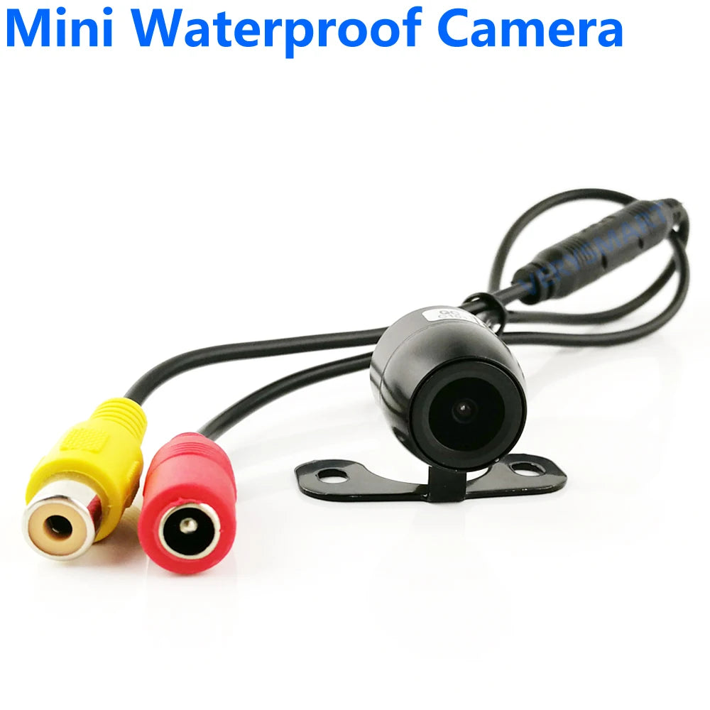 140 Degree Wide Angle CCTV Analog Camera 12V Mini Front/Rear View Security Camera Mirror Image Waterproof Car Security Cameras