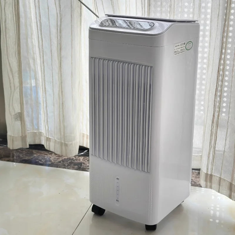 Air conditioning fan air cooler household bedroom silent small mobile water-cooled fan  air cooler  ventilador portátil
