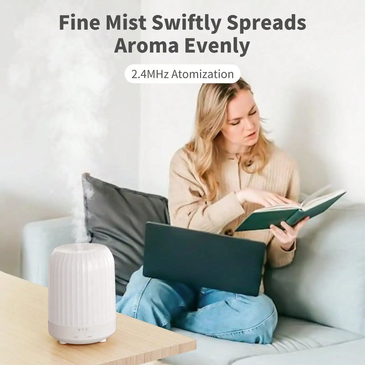 250ml Ultrasonic Essential Oil Diffuser - Quiet Home Humidifier With 7 LED Lights And Auto Shut-Off Timer, Suitable For Large Rooms, Children's Bedrooms, Hotels, Plant Rooms, Sleep Aromatherapy.sr25080200168157191