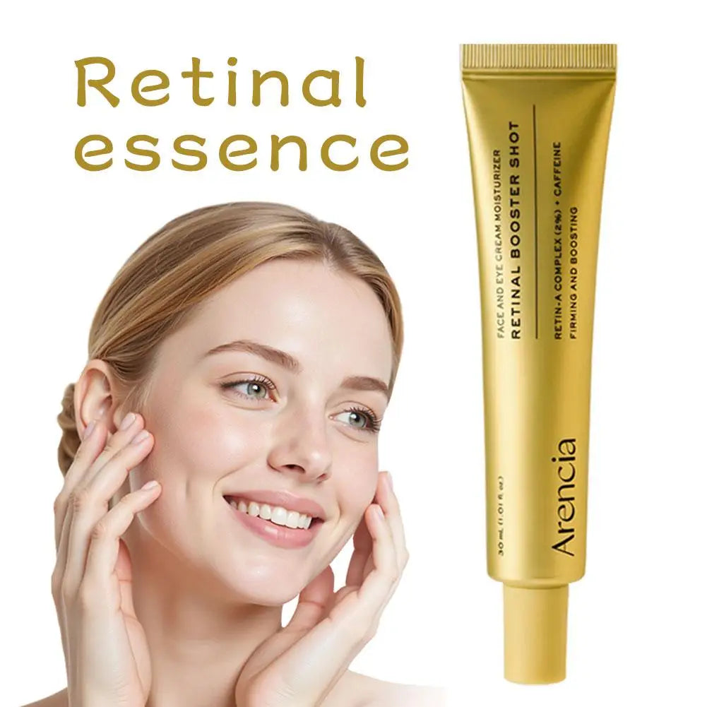 30ml Arencia Retinal Brighten Firming Boosting Moisturizer VitaminC Booster Shot Glutathione Face Eye Cream Day Night Cream Duo